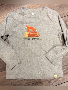 Little Earth (2)Kids' Crewneck long Sleeve Top 5/6Y